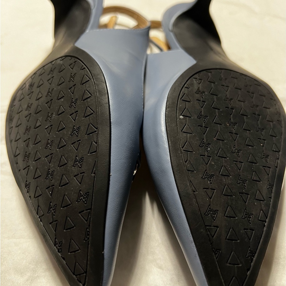 Adrienne Vittadini blue sling backs - Picture 6 of 6